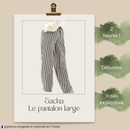 Le Pantalon Large style Palazzo