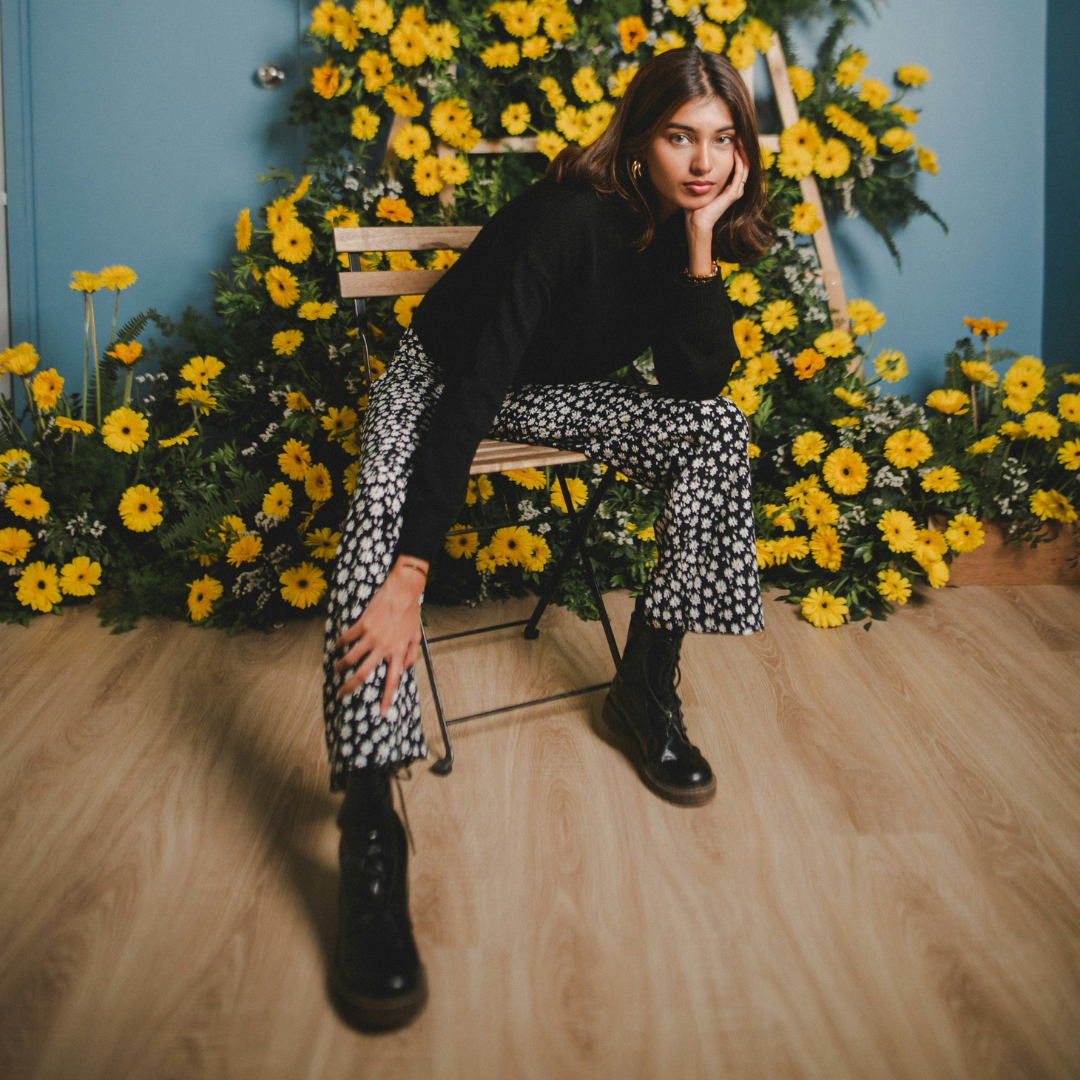 Le Pantalon Large style Palazzo