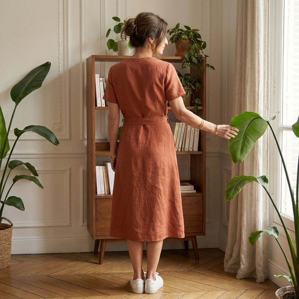 Maria - La robe portefeuille