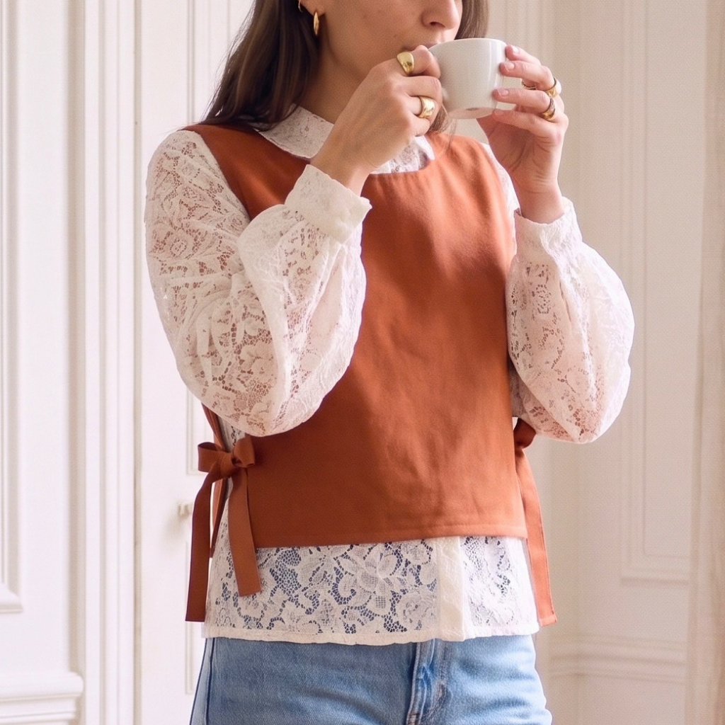Le Top Noué Réversible - Louise