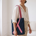 Le Cabas Ruban - Rosie (octobre rose)